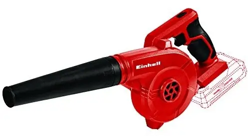 Wyprzedaż Einhell dmuchawa akumulatorowa TE-CB 18/180 Li - Solo Power X-Change TE-CB 18/180 Li - 18 V, strumień powietrza do 180 km/h, prędkość obrotowa biegu jałowego 15 500 min, w zestawie 3 x adapter do nadm