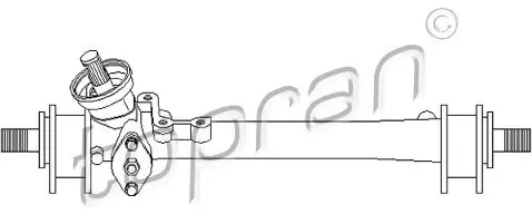 TOPRAN Przekładnia kierownicza 102 794 Darmowa dostawa