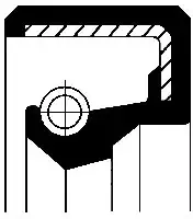 Oferta limitowana CORTECO Pierscień uszczelniający wału, piasta koła 12010966B