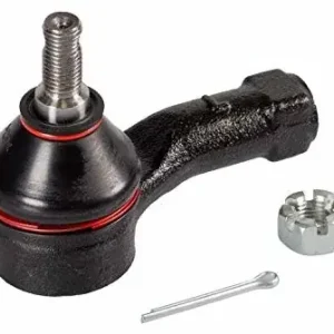 Premium FEBI BILSTEIN 106707 końcówka drążka kierowniczego z nakrętką koronową i zawleczką, 1 sztuka 106707