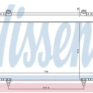 Popularny NISSENS Skraplacz, klimatyzacja 940448
