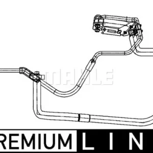 Rabat Przewód wysokiego/niskiego ciśnienia, klimatyzacja Mahle AP 110 000P