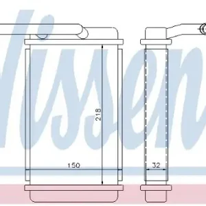 Oferta NISSENS Wymiennik ciepła, ogrzewanie wnętrza 71757