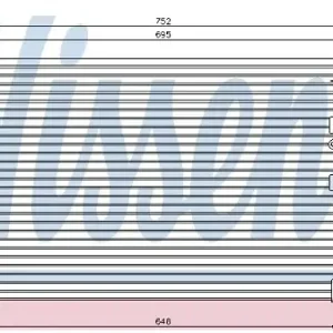 NISSENS Skraplacz, klimatyzacja 94624 Rabat