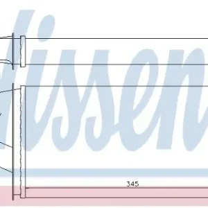 Oferta limitowana NISSENS Wymiennik ciepła, ogrzewanie wnętrza 72036