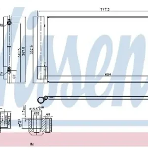 Promocja NISSENS Skraplacz klimatyzacja 940678