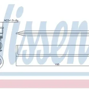 Najlepsza cena NISSENS Osuszacz klimatyzacji 95421