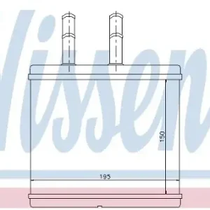 NISSENS Wymiennik ciepła, ogrzewanie wnętrza 76504 Darmowa dostawa