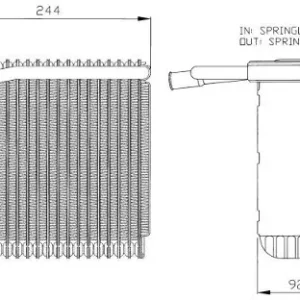 Zwrot pieniędzy NRF Parownik, klimatyzacja 36027