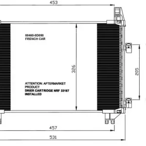 NRF Skraplacz, klimatyzacja NRF 35653 Kup teraz