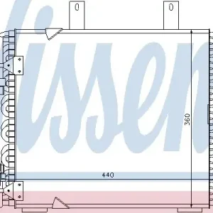 Kup teraz NISSENS Skraplacz, klimatyzacja NISSENS 94172