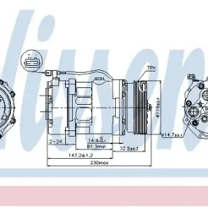 NISSENS Kompresor klimatyzacji NISSENS 89052 Oferta