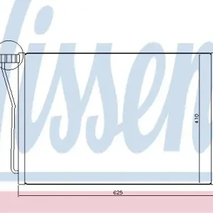 NISSENS Skraplacz, klimatyzacja NISSENS 940418 Nowość