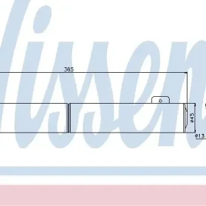 Darmowa dostawa NISSENS Osuszacz, klimatyzacja NISSENS 95446