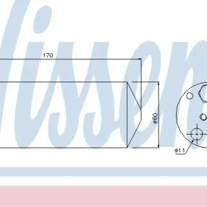 NISSENS Osuszacz, klimatyzacja NISSENS 95239 Tani