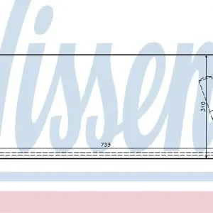NISSENS Skraplacz, klimatyzacja NISSENS 94521 Autentyczny