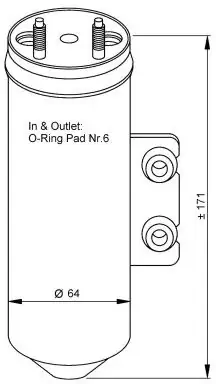 NRF Osuszacz, klimatyzacja NRF 33198 Bezpieczna płatność