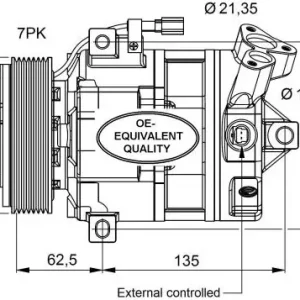 Popularny NRF Kompresor, klimatyzacja NRF 32692