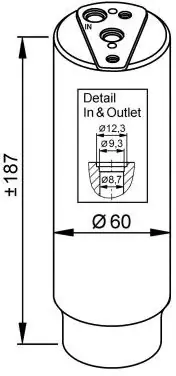 NRF Osuszacz, klimatyzacja NRF 33327 Zwrot pieniędzy