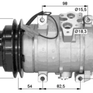 NRF Kompresor, klimatyzacja NRF 32458 Zamów teraz