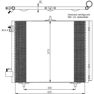NRF Skraplacz, klimatyzacja NRF 35405 Bezpieczna płatność