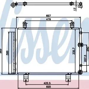 NISSENS Skraplacz, klimatyzacja NISSENS 94950 Ekspresowa dostawa
