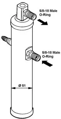Darmowa dostawa NRF Osuszacz, klimatyzacja NRF 33022