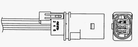 Promocja NGK Sonda lambda 93525 UAA0004-VW002 93525