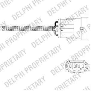 Autentyczny DELPHI Sonda lambda ES20276-12B1