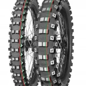 Najlepsza cena MITAS OPONA 60/100-12 TERRA FORCE-MX MH 36M (CZERWONO-ZIELONY PASEK) TT PRZ