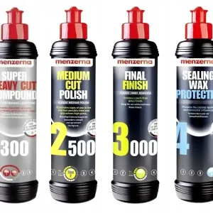 Autentyczny Menzerna Pasty SHCC300 + MCP2500 + FF3000 + SW