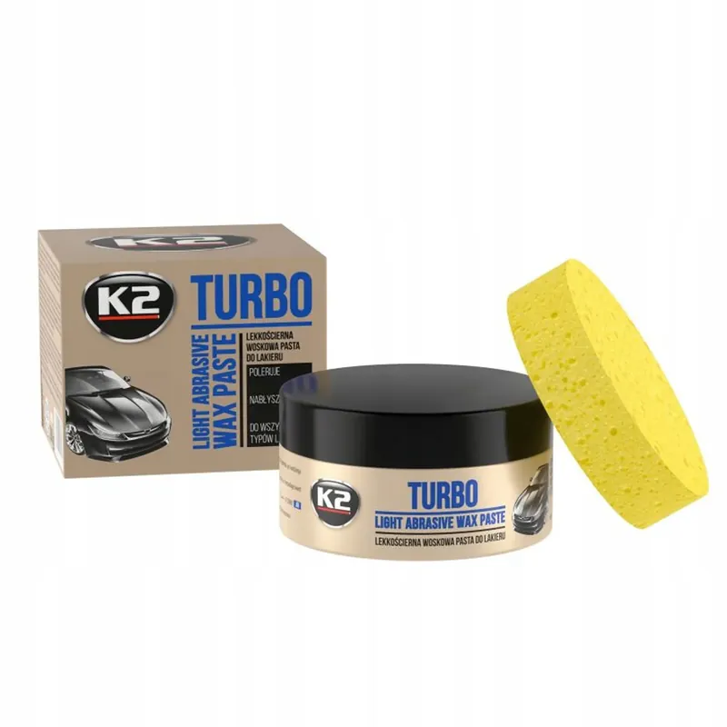 Darmowa dostawa K2 Turbo Pasta do Polerowania Lakieru Samochodu Turbo 250g K004