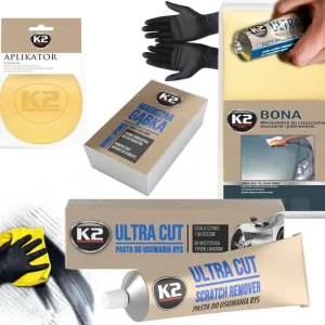 Wysoka jakość ZESTAW DO USUWANIA RYS K2 ULTRA CUT BONA GĄBKA PAD