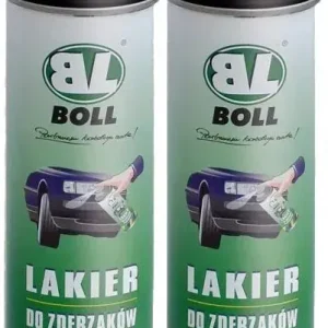 Ostatnia szansa BOLL LAKIER DO ZDERZAKÓW PLASTIKOWYCH CZARNY 500ML 2 SZTUKI