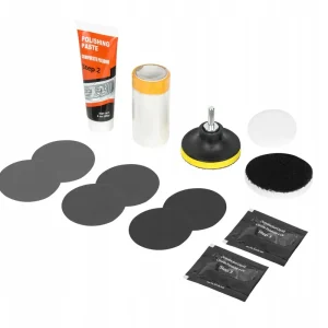 Darmowa dostawa ZESTAW DO POLEROWANIA REGENERACJI LAMP REFLEKTORÓW