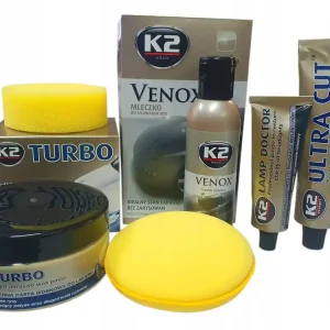 K2 ZESTAW DO USUWANIA RYS I POLEROWANIA LAKIERU I REFLEKTORÓW Najlepsza cena