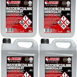 Wysoka jakość DORIS ROZPUSZCZALNIK UNIWERSALNY ROZCIEŃCZALNIK 20L