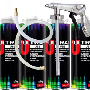 NOVOL ZESTAW KONSERWACJI KAROSERII BIAŁY PISTOLET Szybka dostawa