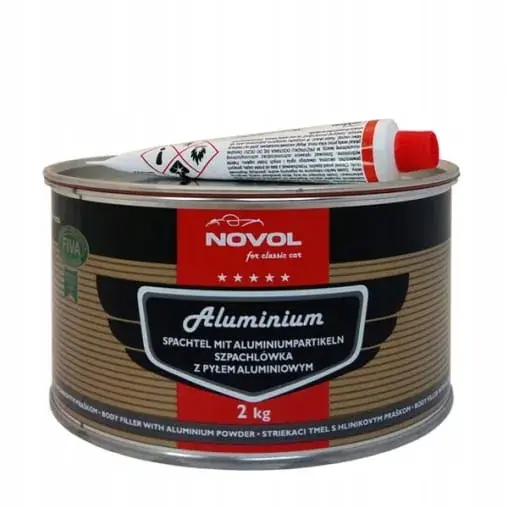 NOVOL FOR CLASSIC CAR SZPACHLÓWKA Z ALUMINIUM 2kg Autentyczny