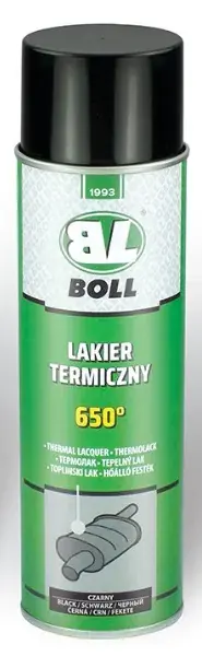 Rabat BOLL LAKIER TERMICZNY SPRAY 650°C CZARNY 500ML