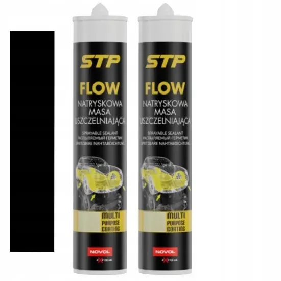 Darmowa dostawa NOVOL MASA NATRYSKOWA STP FLOW 2x 290ml CZARNA