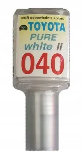 Tani Zaprawka do rys 10ml TOYOTA 040 BIAŁY