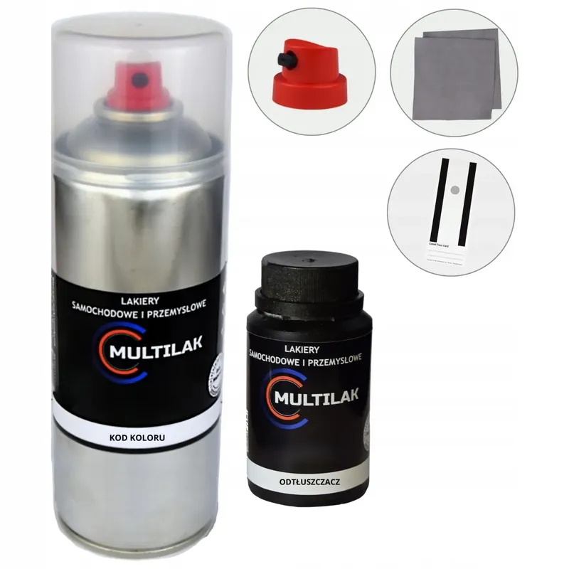 ZESTAW NAPRAWCZY LAKIER SAMOCHODOWY SPRAY ŚCIERECZKI Volkswagen LA7W Kup teraz