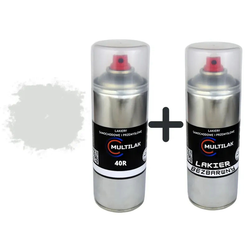 Promocja Lakier spray Opel 40R + Lakier KLAR