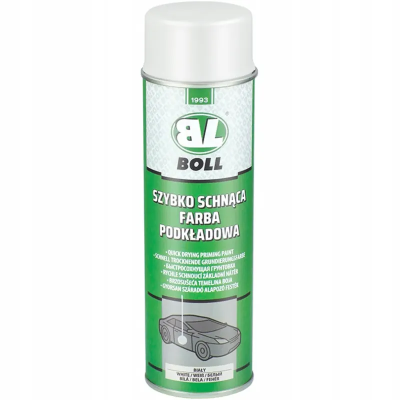 BOLL FARBA PODKŁADOWA BIAŁA SPRAY 500ml Promocja