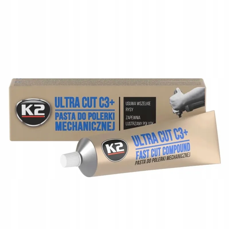 Popularny K2 ULTRA CUT Pasta Polerska do Usuwania RYS i Polerowania Pasta do Polerki
