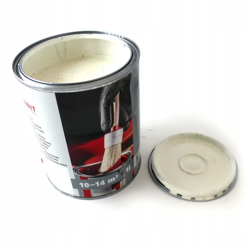 Farba biała Lakier biały RAL 9010 NOPOLUX WILCKENS GRANIT 1 l Puszka Bezpieczna płatność