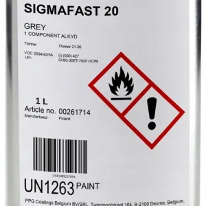 Darmowa dostawa Farba OKRĘTOWA Sigma reaktywna na rdzę 1 L