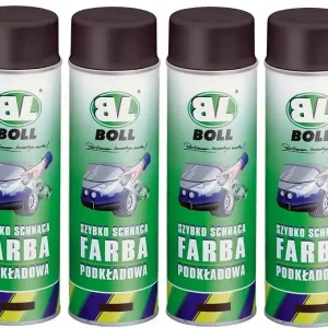 BOLL SZYBKO SCHNĄCA FARBA PODKŁADOWA CZARNA 500ML 4 SZTUKI Oferta limitowana