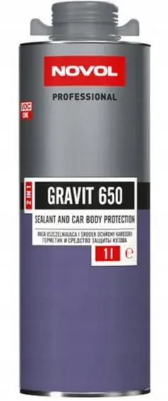 NOVOL Gravit 650 Masa Środek Ochrony 2w1 Szary Bezpieczna płatność